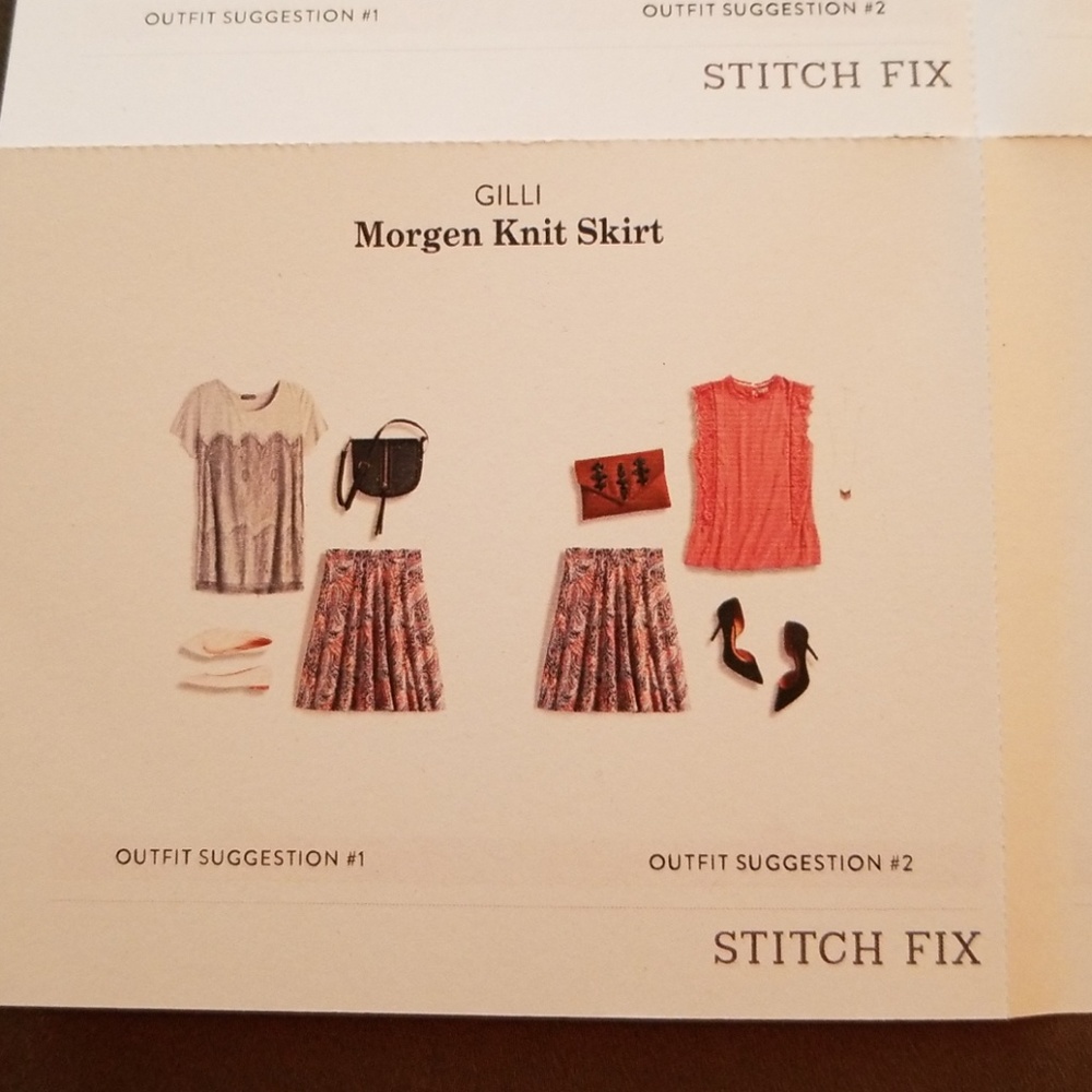 Gilli Morgen Knit Skirt Stitch Fix SP New